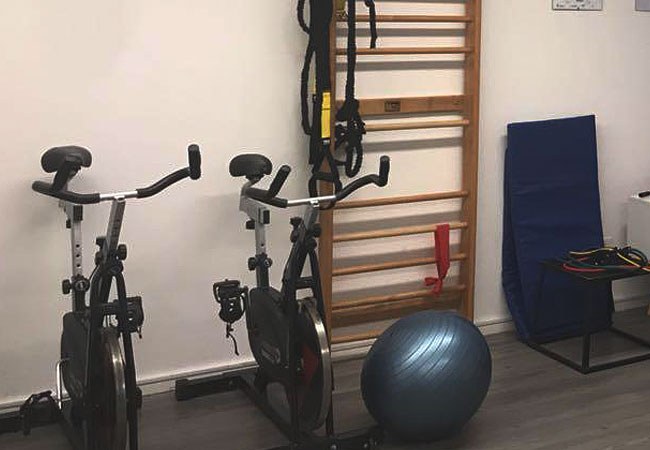 Gimnasio de rehabilitación de Mariano de Llamas